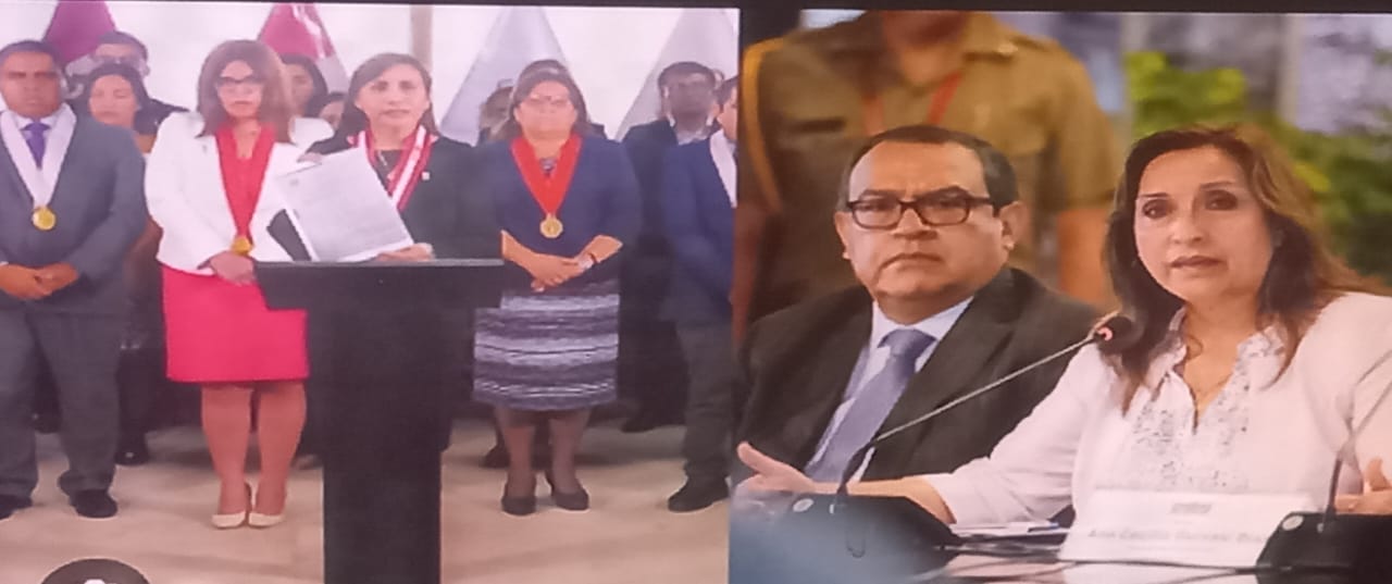 VÍDEO: La Fiscal De Perú Denuncia A La Presidenta Dina Boluarte Por ...